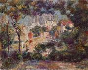 Landschaft mit Ansicht von Sacre-Coeur Pierre-Auguste Renoir